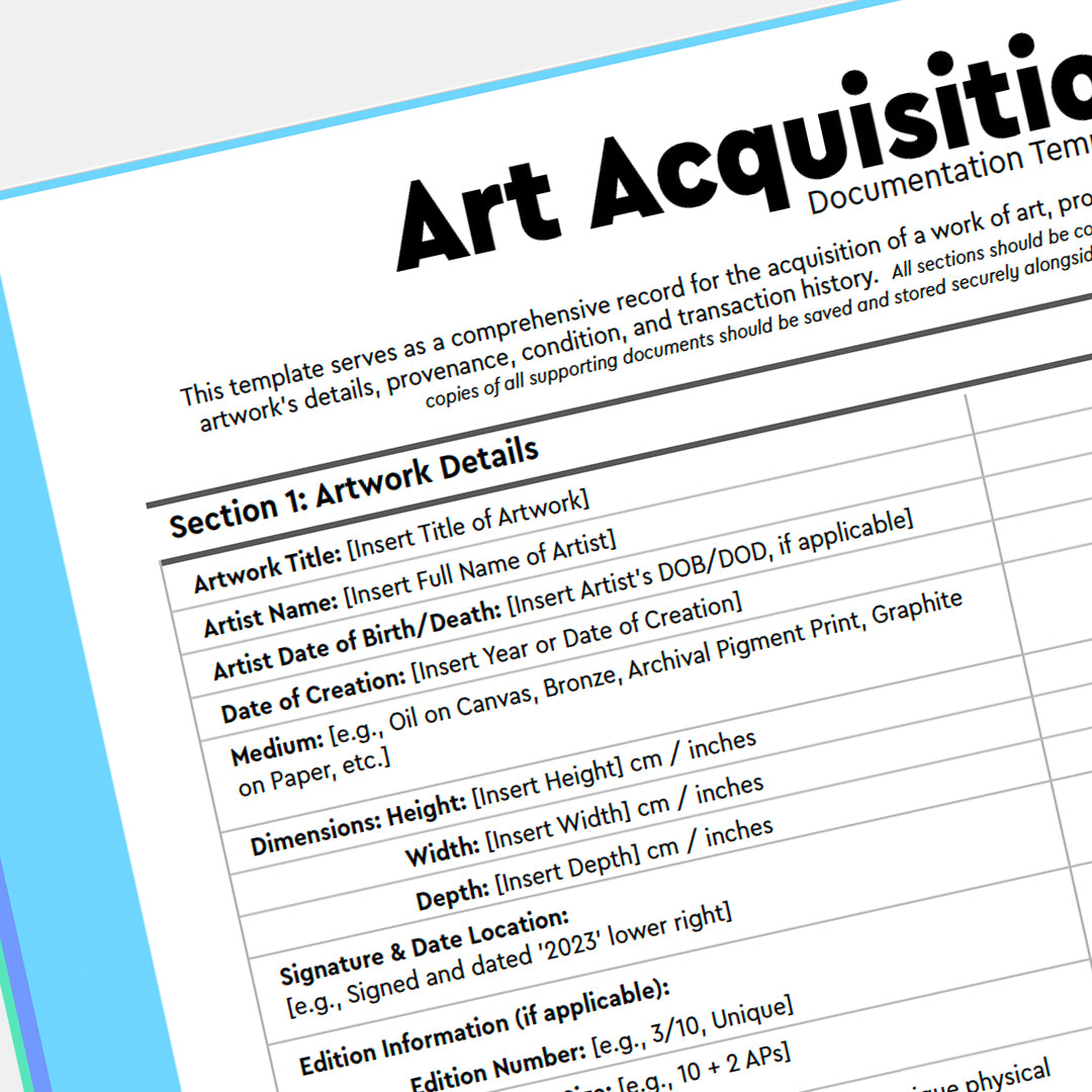 M60 | Checklist for the new art collector [E-book]