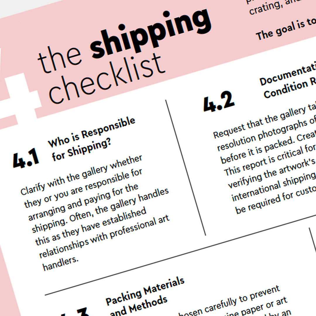 M60 | Checklist for the new art collector [E-book]