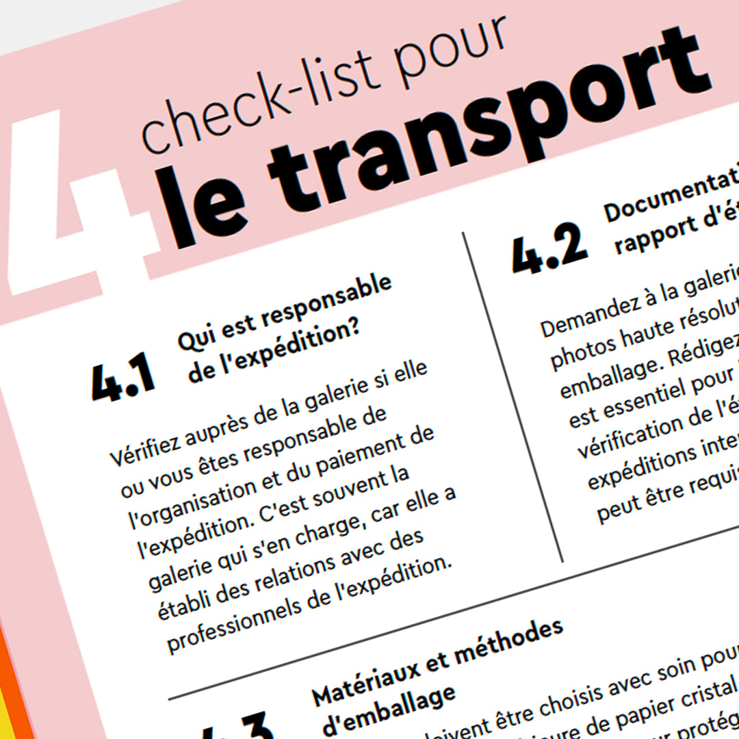M63 | Pack : Comprendre le marché de l'art + Check-list