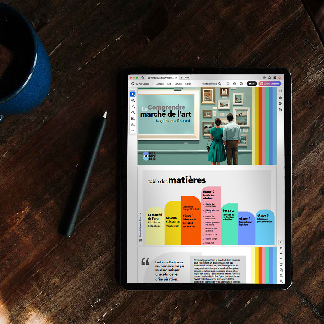 M63 | Pack : Comprendre le marché de l'art + Check-list