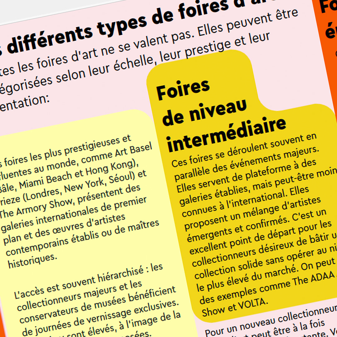 M63 | Pack : Comprendre le marché de l'art + Check-list