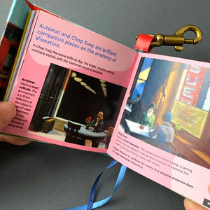 Edward Hopper Solitude Book Charm