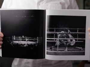 What I love about this—it's black and white, it's dimly lit, which is really cool.