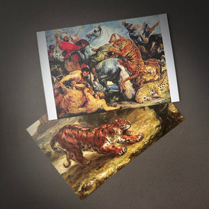The Tiger Hunt & Tiger and Snake